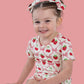 CHERRY BOW BERRY DREAM BOW HAIR CLIPS