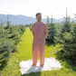 Men's Short Sleeve Pajamas | Peppermint Stripe Ribbed