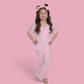 PINK ROSE DREAM GIRL'S FLARE SET