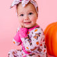 Hocus Pocus Honey Bear Top Knot Bow (EST SHIP TIME 1-2 WEEK)