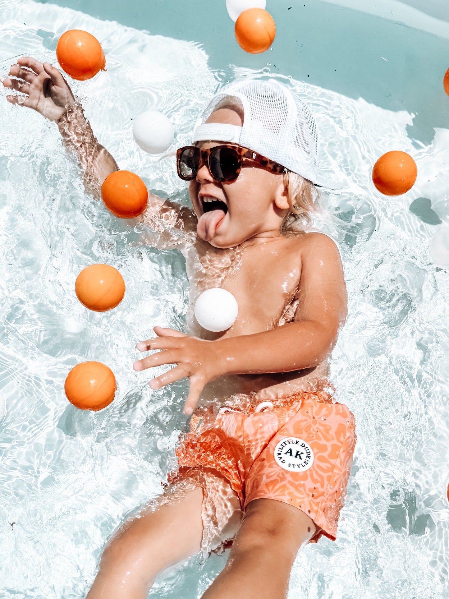 Orange Crush-AK Hybrid Swim