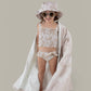 SANDY SHORES DREAM SMOCKED TWO PIECE SWIM SUIT