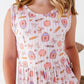 First Bell Blooms Tank Shorty Romper