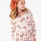 Autumn Ribbons Wide Leg Romper