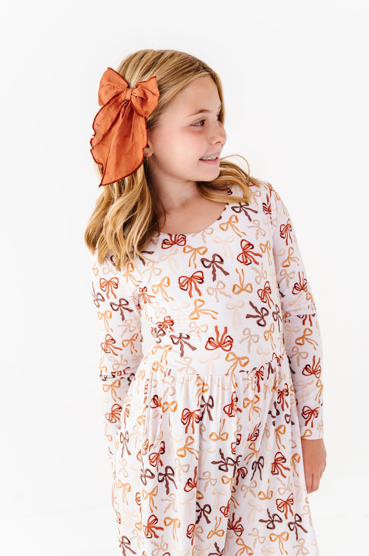 Autumn Ribbons Wide Leg Romper