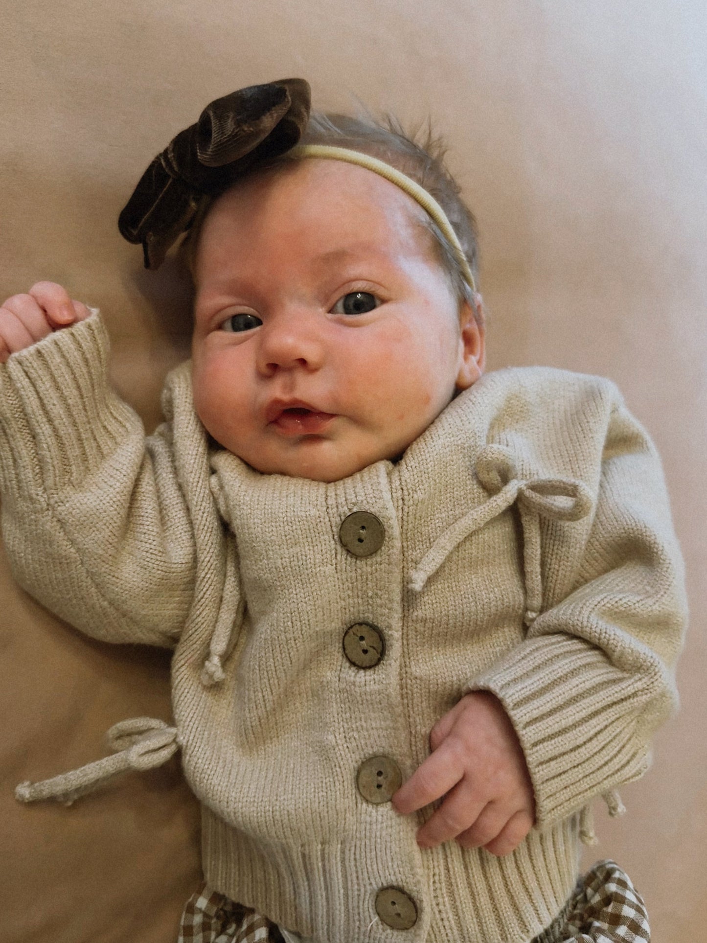 Knit Cardigan | Bows