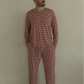 Men's Bamboo Pajamas | Red Gingham