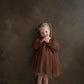 Long Sleeve Tutu Dress | Cocoa