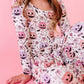 Ghoul Gang Wide Leg Romper (EST SHIP TIME 1-2 WEEK)