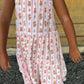 Teddy Tulips Tier Twirl Dress