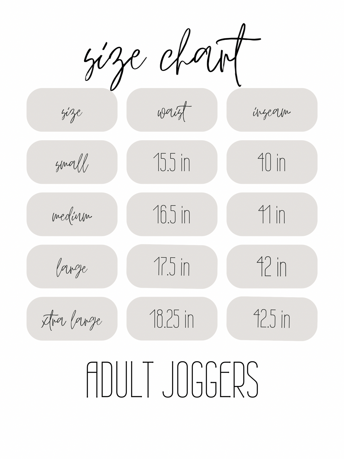 COZY PLAID | ADULT JOGGER