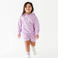 Lilac Petals Kids Sweat Shorts