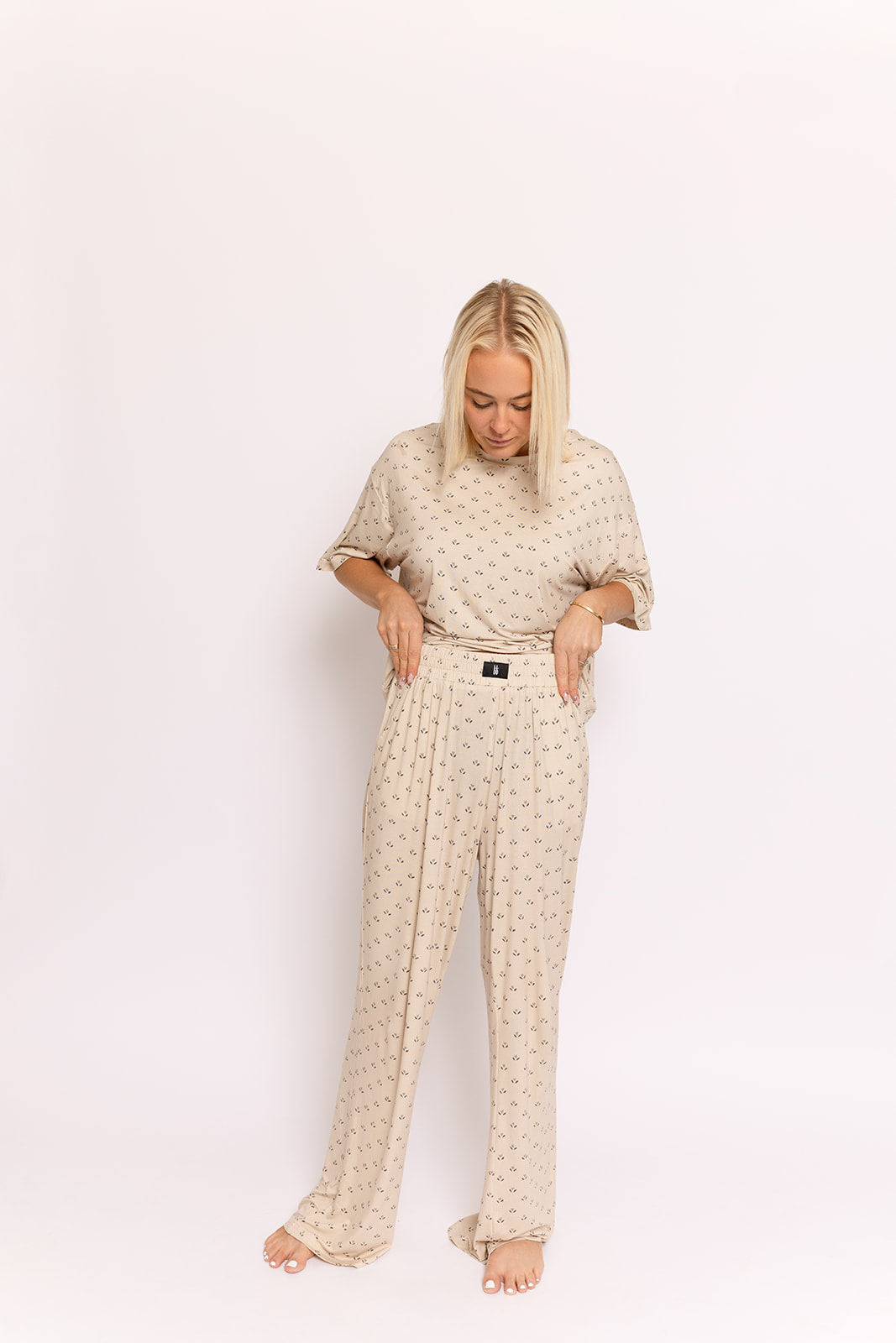 Women's Boxy Tee Lounge Set | Flora