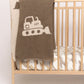 Plush Blanket | Bulldozer