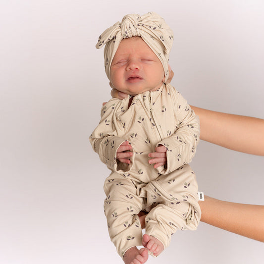 Bamboo Zip Pajamas | Flora
