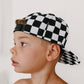SOLID CHECKERED SNAPBACK // Y+R UNBRANDED BASICS