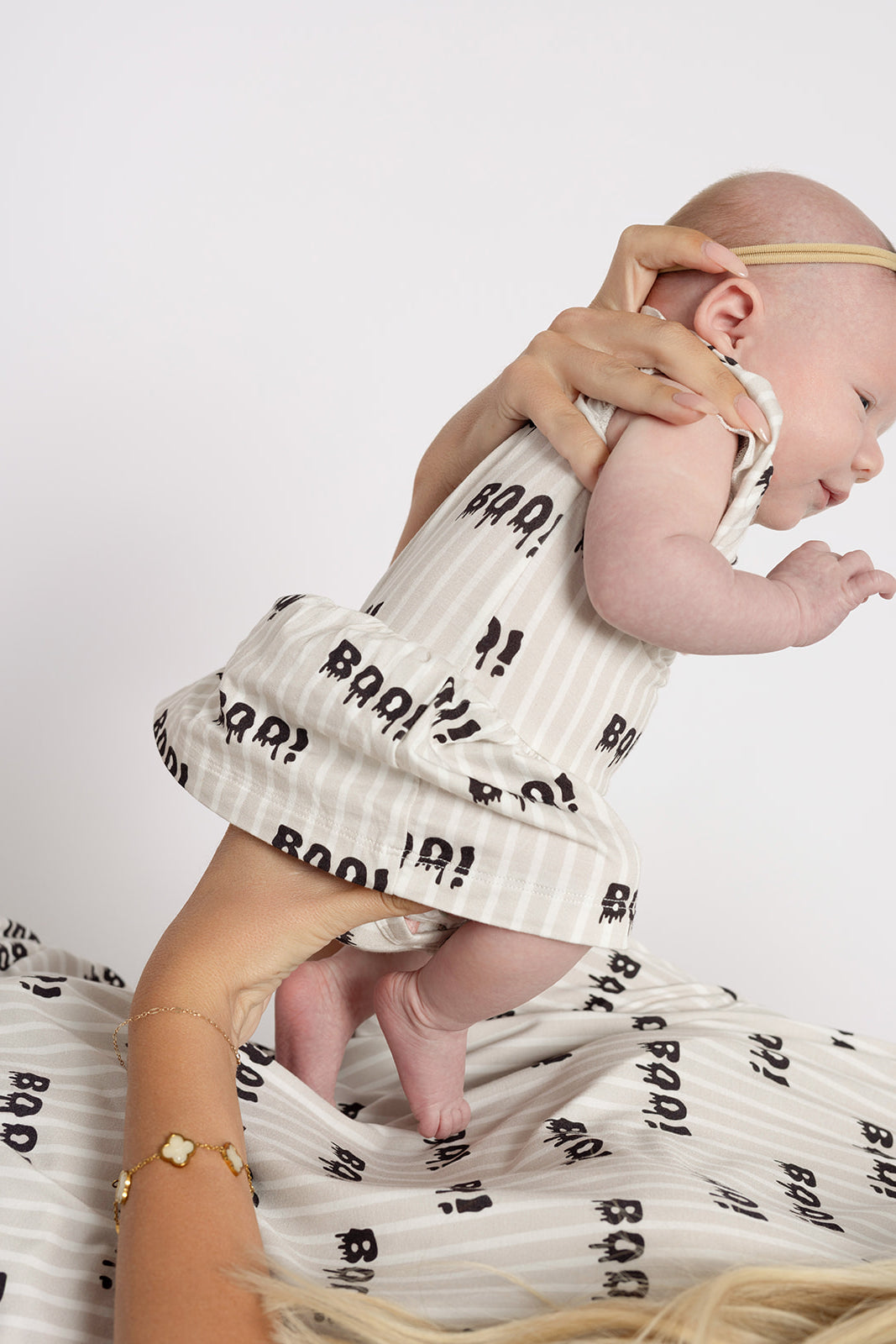 Bamboo Ruffle Romper | Boo!