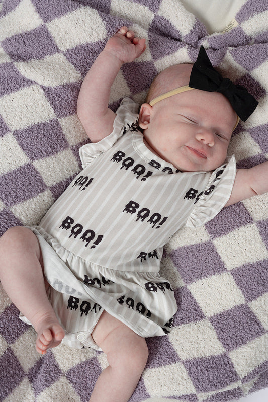 Bamboo Ruffle Romper | Boo!