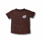 SK8 TEE // DARK BROWN