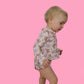 BLOSSOMIN’ BUTTERFLY DREAM 2-PIECE RASH GUARD RUFFLE SWIM SUIT