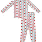 Bamboo Two Piece Set | Retro Candy Cane