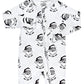 Bamboo Zip Romper | Cool Santa