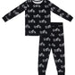 Bamboo Two Piece Set | Born to Ride Black