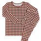 Bamboo Two Piece Set | Chocolate Gingham