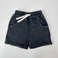 VINTAGE WASH SHORTS - BLACK