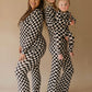 Black Checkered | Women's Bamboo Pajamas