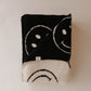 Just Smile Black & Ivory | Plush Blanket