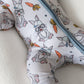 Bamboo Zip Romper | Rad Bunny