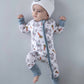 Bamboo Zip Romper | Rad Bunny