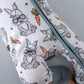 Bamboo Zip Romper | Rad Bunny