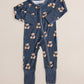 Bamboo Zip Romper | Bear Vibes