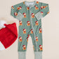 Bamboo Zip Romper | Merry Bear