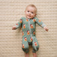 Bamboo Zip Romper | Merry Bear