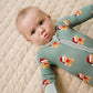 Bamboo Zip Romper | Merry Bear
