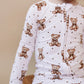 Bamboo Zip Romper | Cute Bear