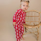 Bamboo Two Piece Set | Red Bows