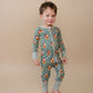 Bamboo Zip Romper | Merry Bear