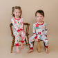 Bamboo Two Piece Set | Santa Patchwork