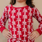 Bamboo Two Piece Set | Red Bows