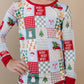 Bamboo Two Piece Set | Christmas Patchwork