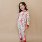 Bamboo Two Piece Set | Santa Patchwork
