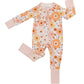 Bamboo Zip Romper |  Sweet Blossom
