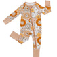 Bamboo Zip Romper | Petal Pop