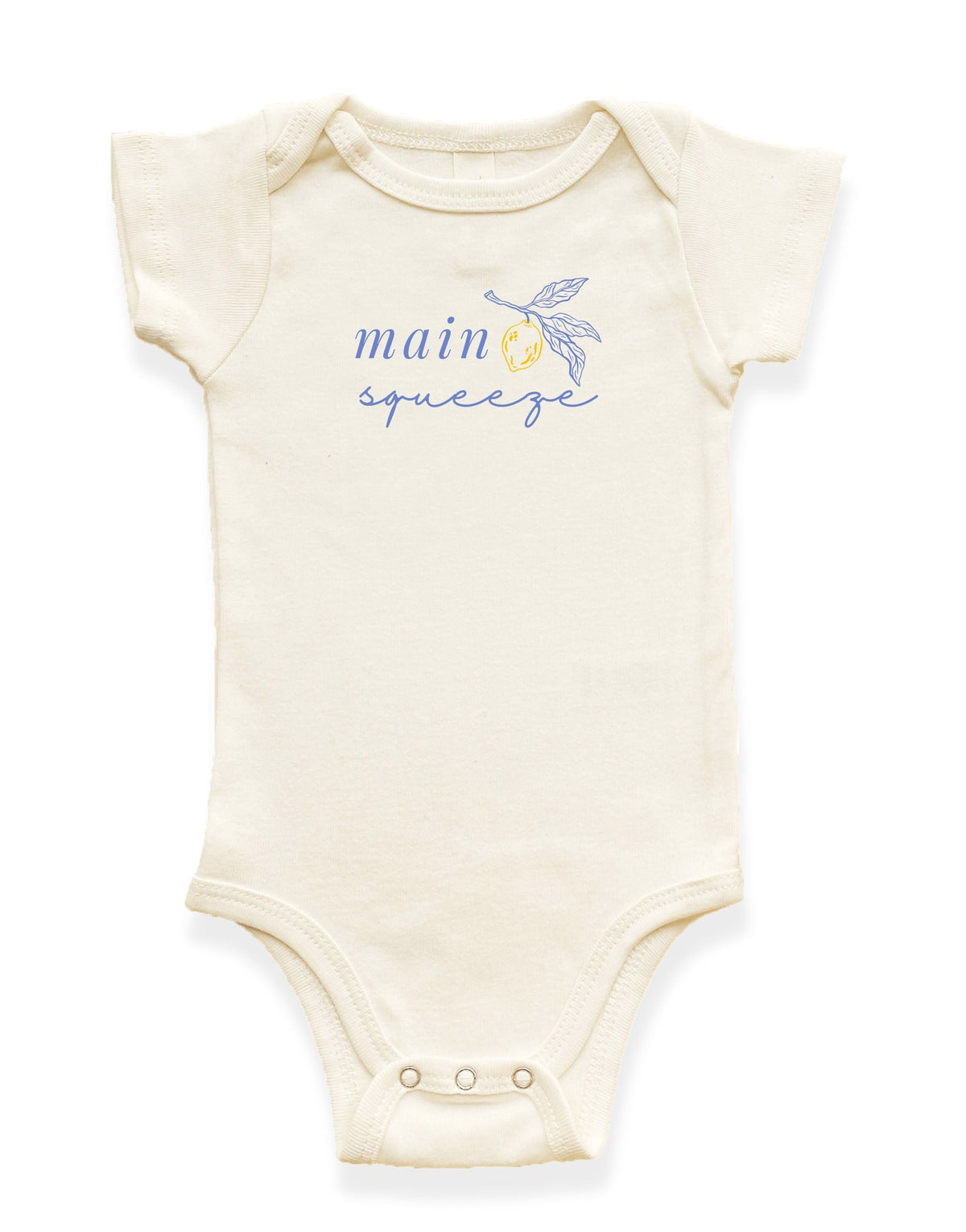 Main Squeeze Organic Cotton Baby Bodysuit
