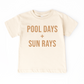 Pool Days + Sun Rays