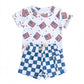 Cargo Shorts Set | Patriotic Vibes